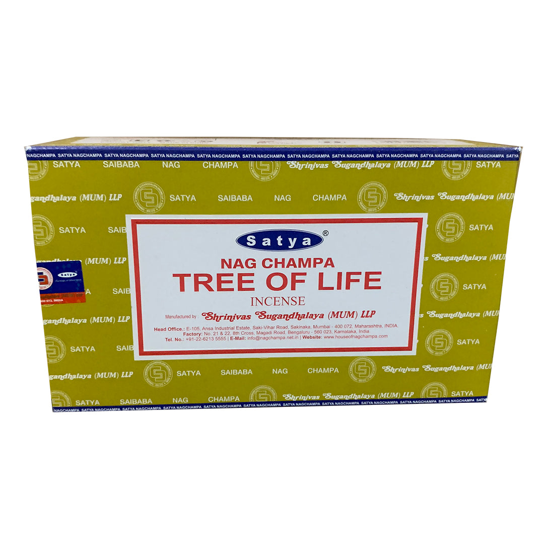 Satya Tree of Life Incense Sticks – Grounding & Nature Rituals