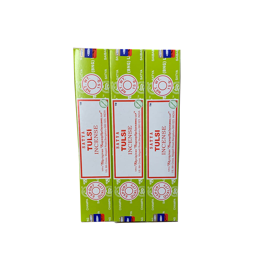 Satya Tulsi Incense Stick -  Chakra work, holistic wellness