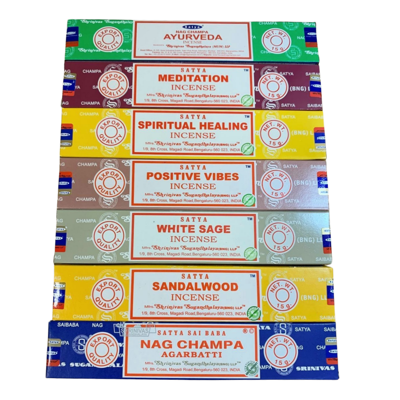 Satya Zen Garden Incense - Daily Mindfulness Ritual Set | Sandalwood, Ayurveda, Spiritual Healing, Nag Champa | Breathwork Support