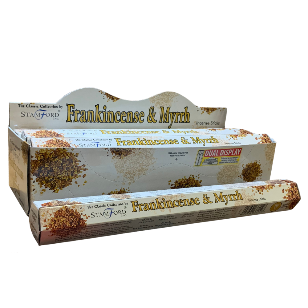 Stamford Frankincense & Myrrh Incense Sticks Spiritual Ritual