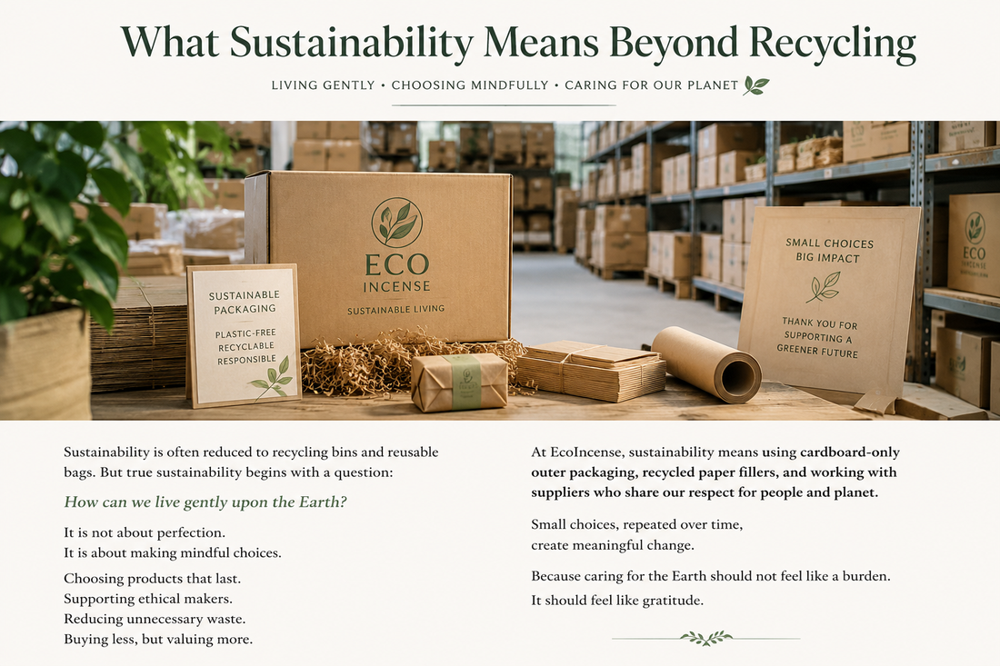 What Sustainability Means Beyond Recycling