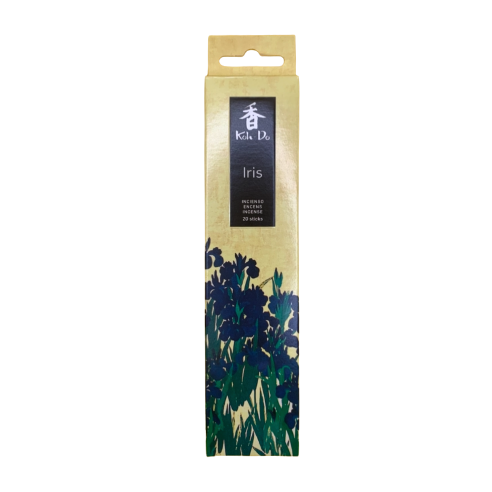 Koh Do Iris - Japanese Incense Sticks (20) - Iris Floral - Minimal Smoke
