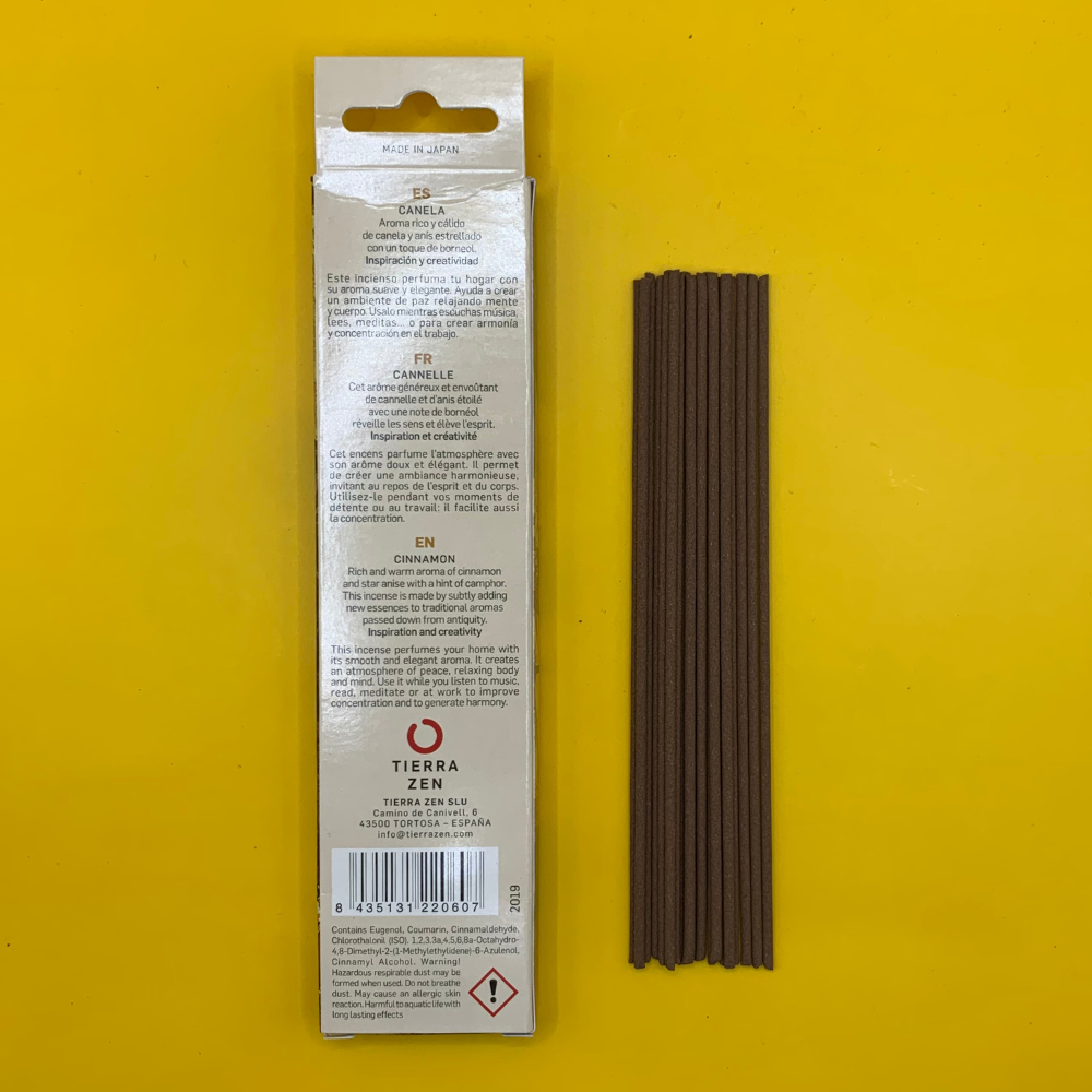 Koh Do Cinnamon - Japanese Incense Sticks (20) - Cinnamon Amber - Minimal Smoke