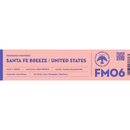 Fragrance Memories Incense Santa Fe Breeze - United States