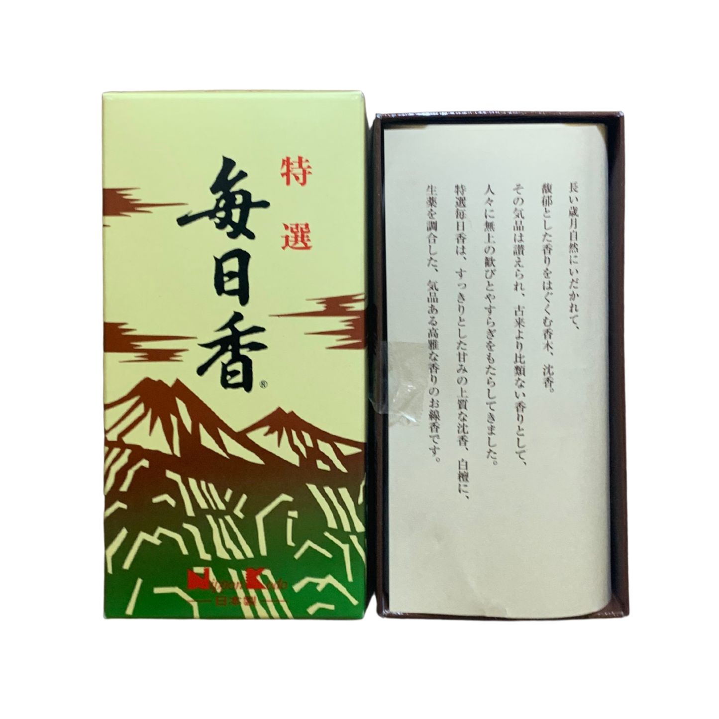 Mainichi-koh Kyara Delux Incense – 300 Sticks