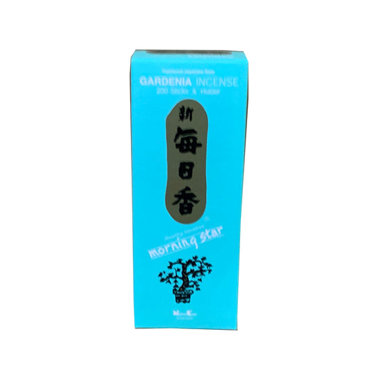 Morning Star Gardenia Incense 200 Stick Box Gentle Gardenia Aroma for Calm, Intimacy and Rest