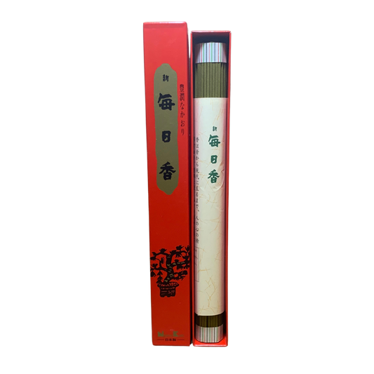 Shin Mainichi-Koh Sandalwood Incense – 80 Long Sticks