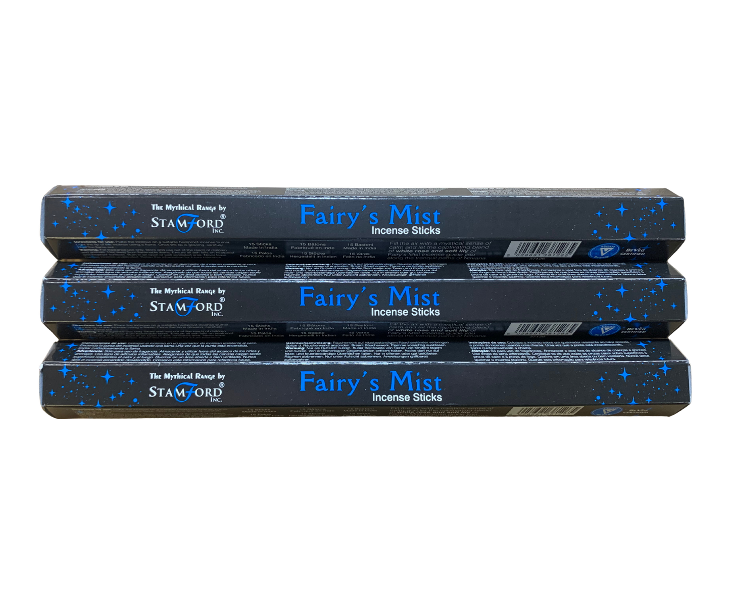 Stamford Fairy’s Mist Incense Sticks – Enchanting Floral Aroma for Calm & Balance