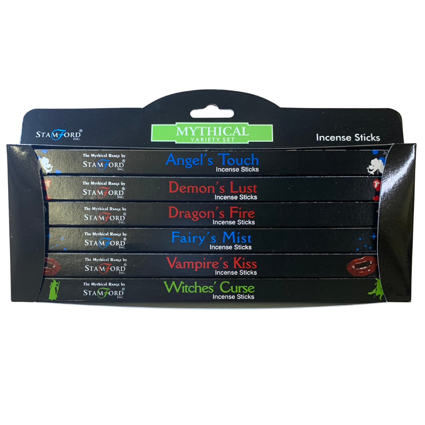 Stamford Mythical Incense Gift Pack – 6 Assorted Scents (6×8 sticks)