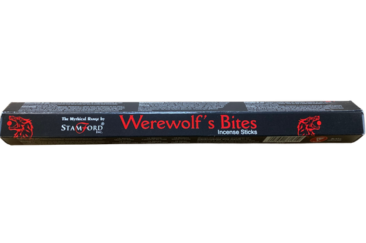 Stamford Werewolf’s Bite Incense Sticks – deep frankincense and myrrh blend with smoky spice and resin

