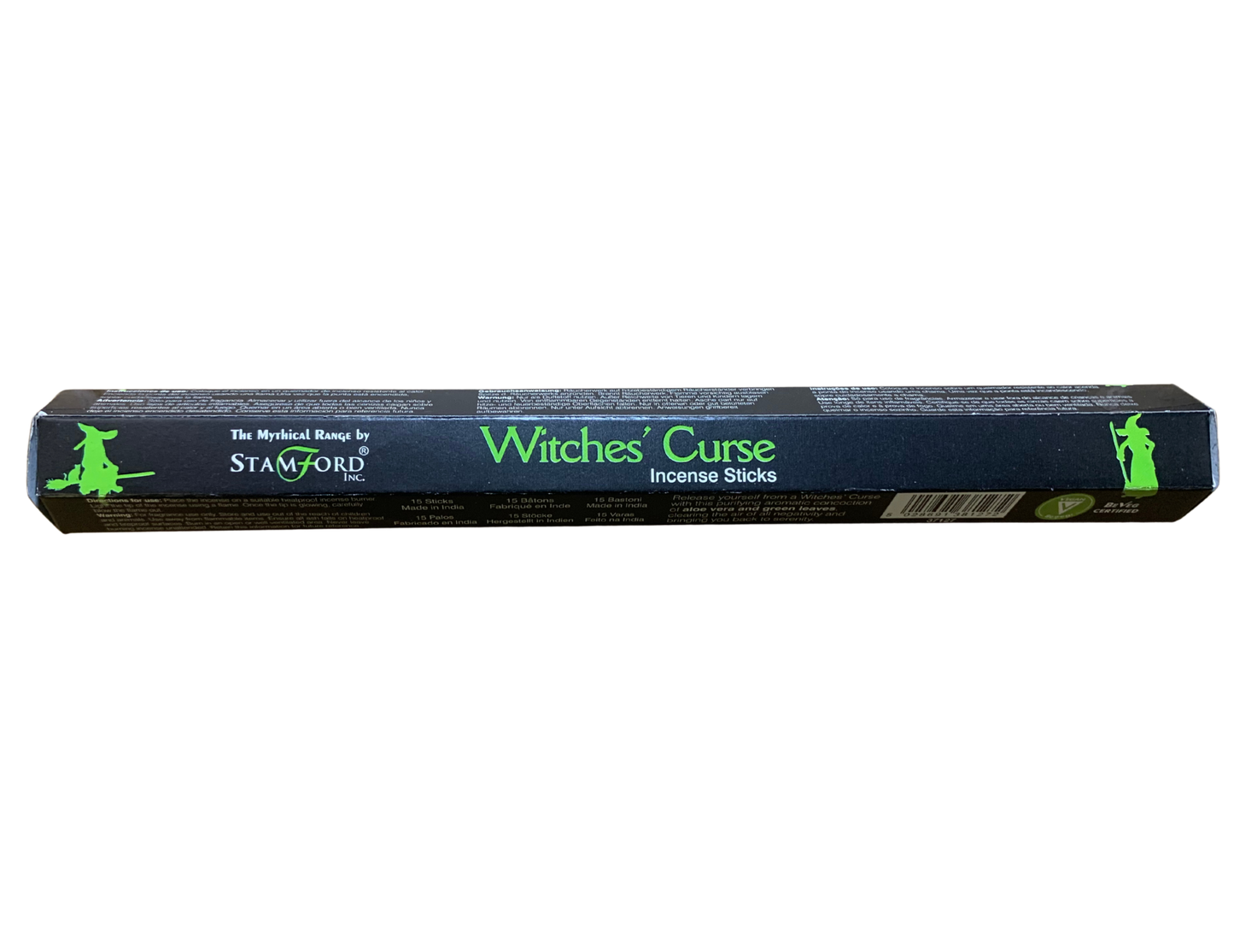 Stamford Witch’s Curse Incense Sticks – dark smoky resin fragrance with woods, amber and soft musk
