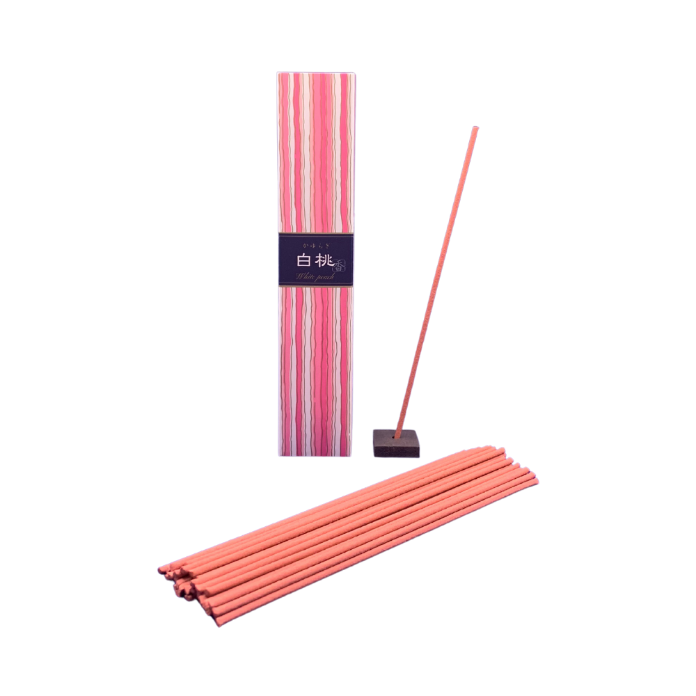 Kayuragi White Peach Incense (40 Sticks)