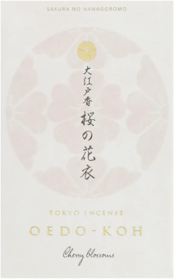 Oedo-Koh Cherry Blossom Incense (60 Sticks)