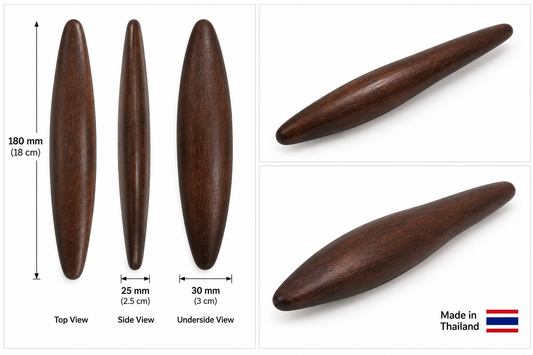 Wooden  Massage Long Spoon
