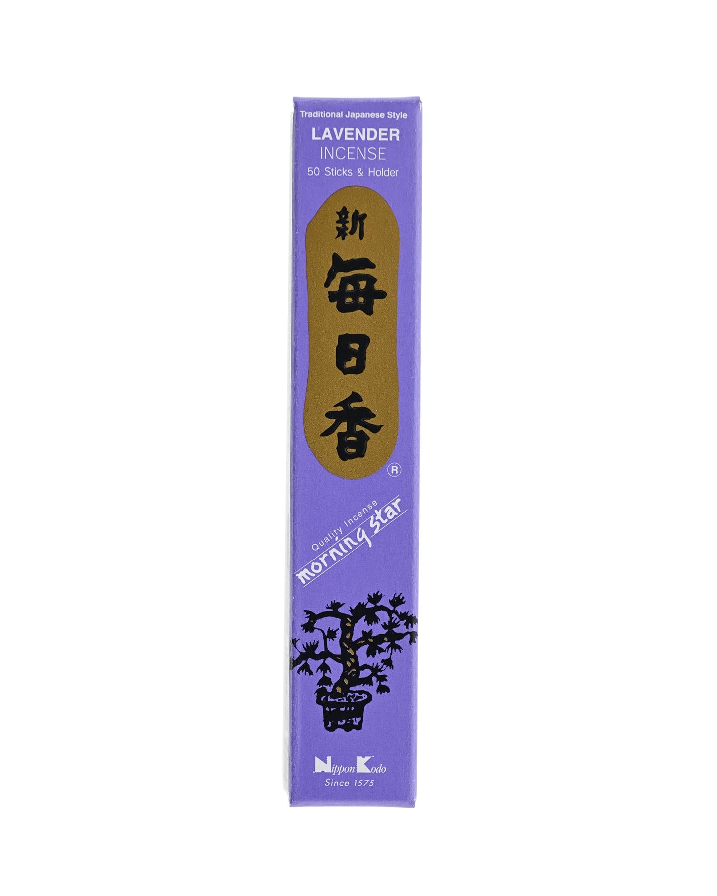 Morning Star Incense Set - 6 Scents Japanese Incense Sticks (Sage, Sandalwood, Cedarwood, Musk, Frankincense, Myrrh)
