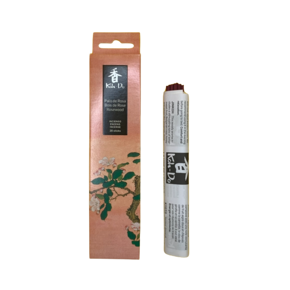 Koh Do Rosewood - Japanese Incense Sticks (20) - Warm Rosewood - Minimal Smoke