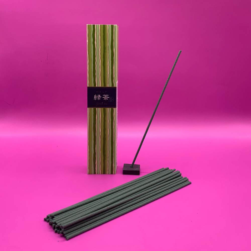 Kayuragi Green Tea Incense (40 Sticks)