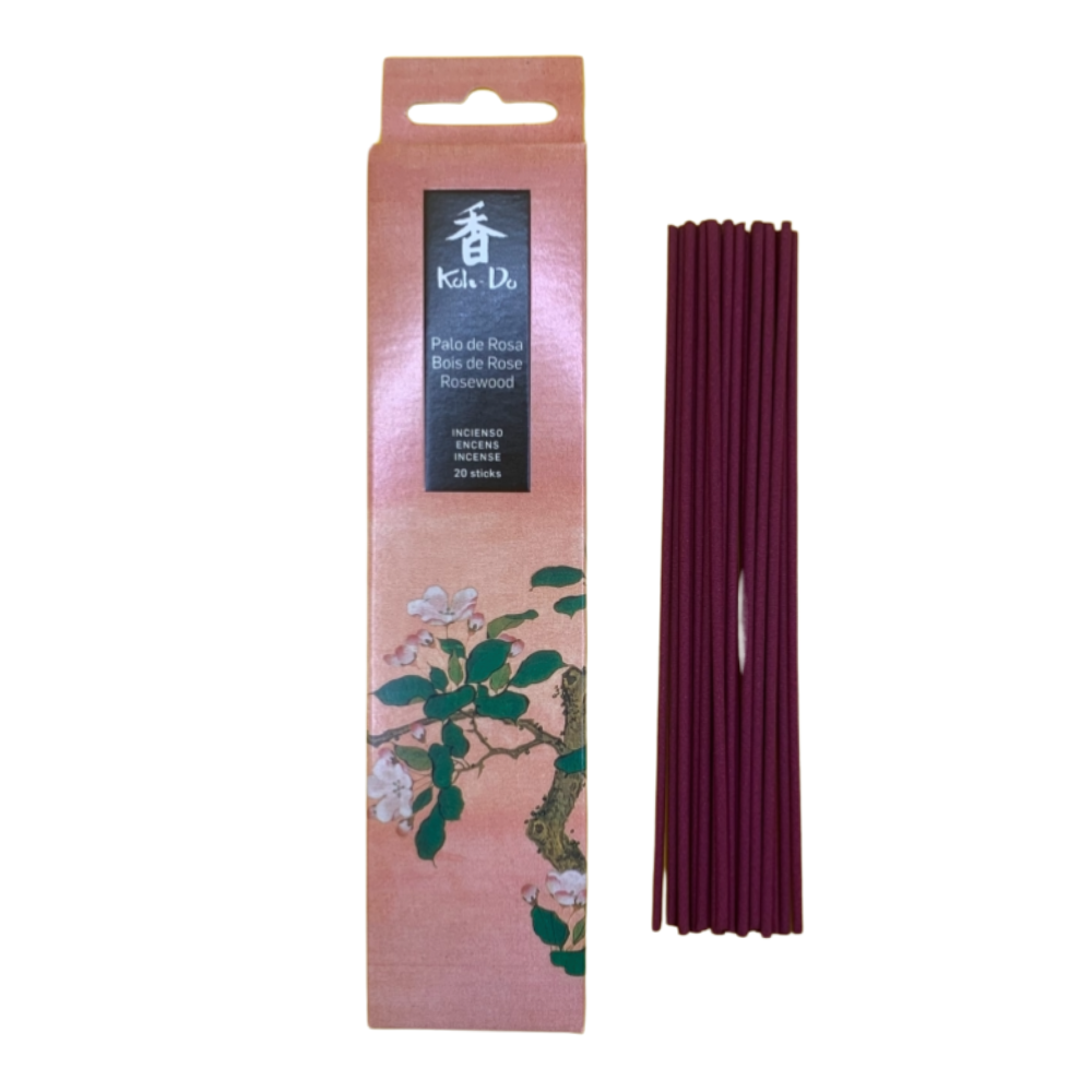 Koh Do Rosewood - Japanese Incense Sticks (20) - Warm Rosewood - Minimal Smoke