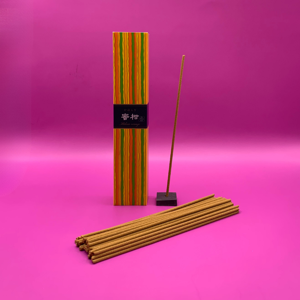 Kayuragi Mikan Orange Incense (40 Sticks)