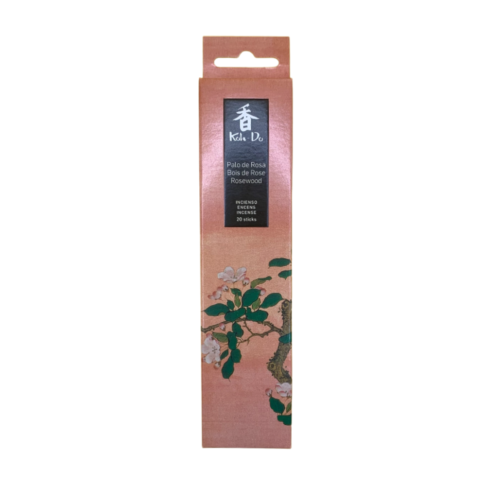 Koh Do Rosewood - Japanese Incense Sticks (20) - Warm Rosewood - Minimal Smoke