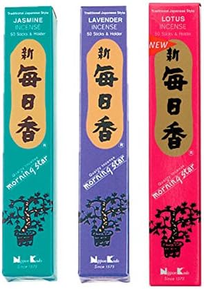 Earth Zen Set Morning Star Jasmin, Lavender, Lotus