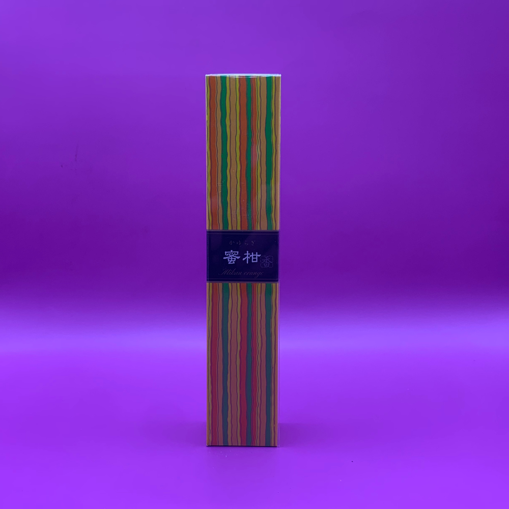 Kayuragi Mikan Orange Incense (40 Sticks)