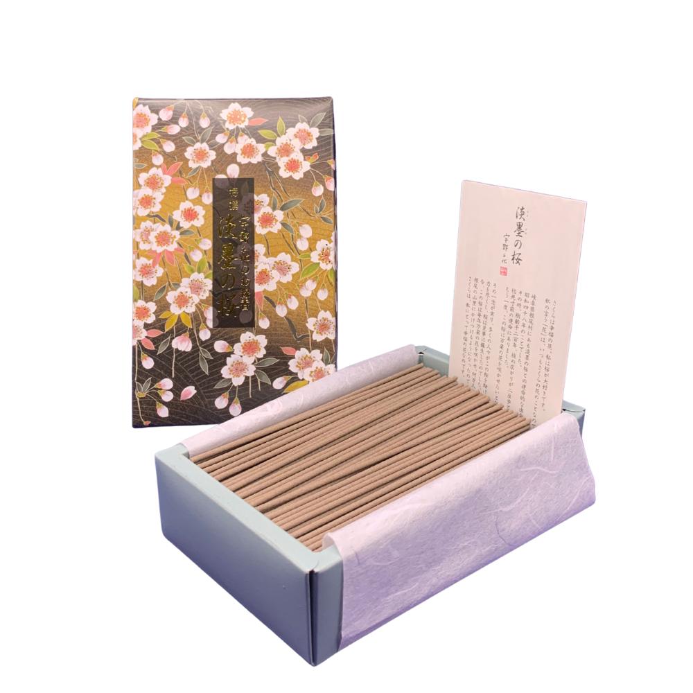 Unochiyo Tokusen Sakura Usuzumi Incense (380 Sticks)