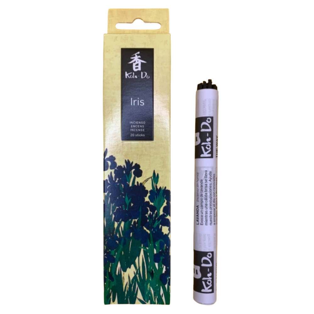 Koh Do Iris - Japanese Incense Sticks (20) - Iris Floral - Minimal Smoke