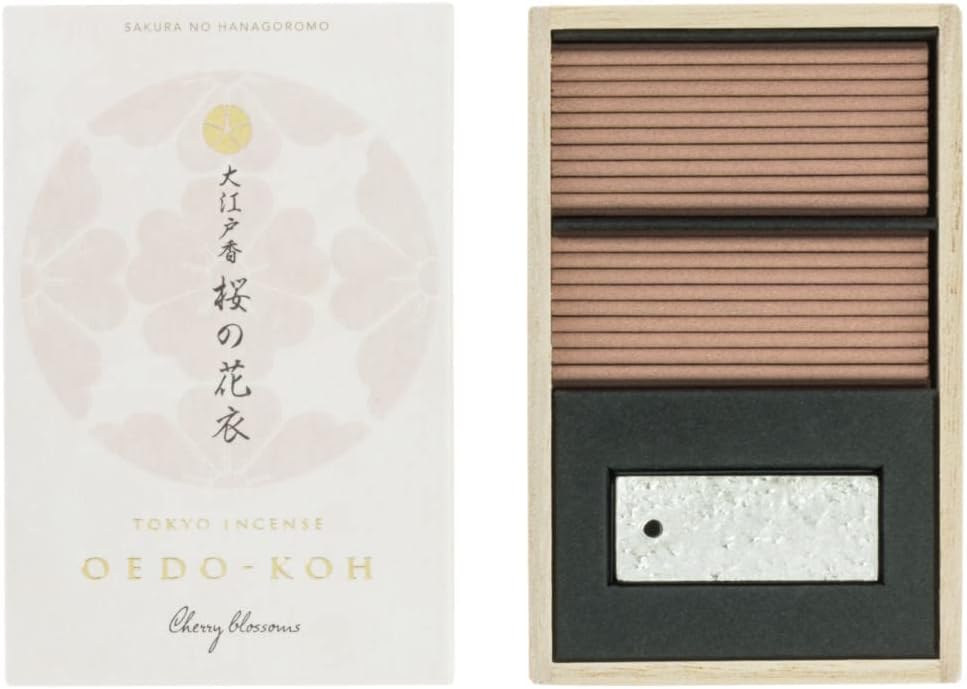 Oedo-Koh Cherry Blossom Incense (60 Sticks)