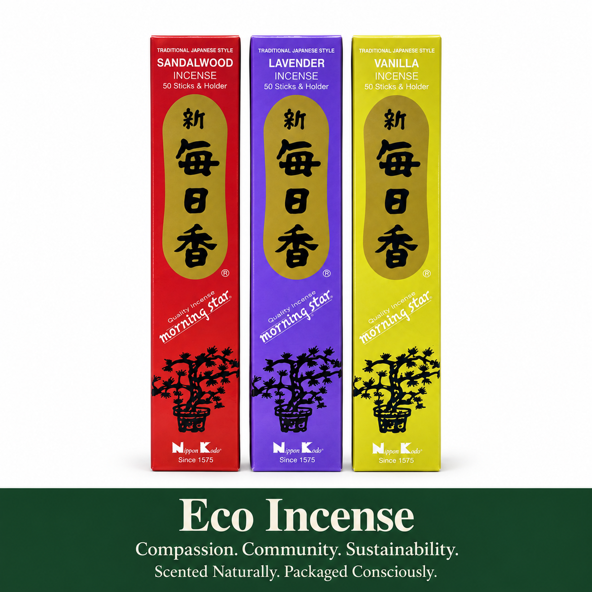 Morning Star Calm Evening Collection - Lavender, Vanilla & Sandalwood