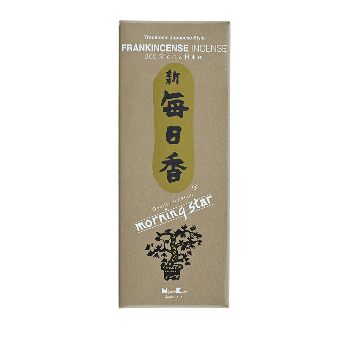 Morning Star – Japanese Frankincense 50 Sticks Low Smoke Meditation Incense Morning Star