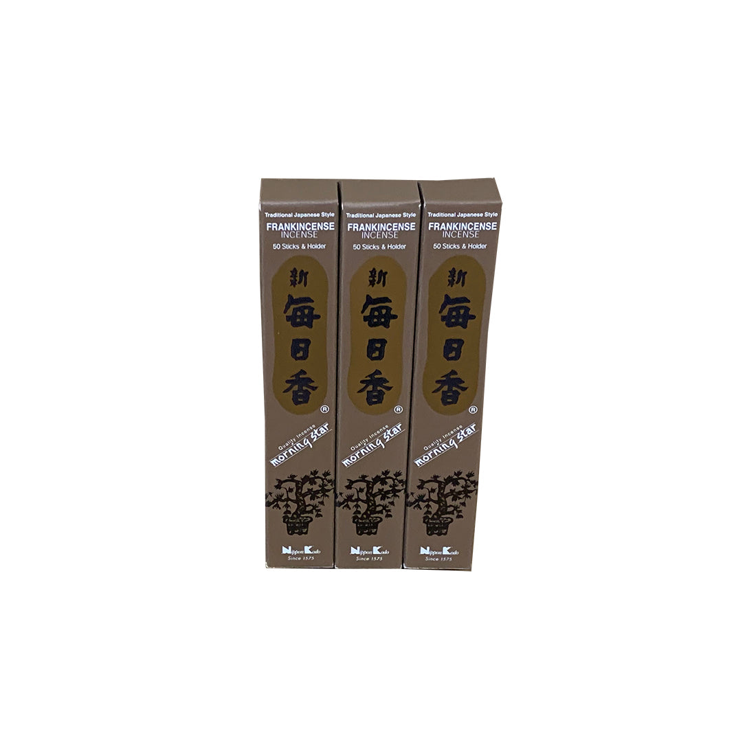 Morning Star – Japanese Frankincense 50 Sticks Low Smoke Meditation Incense Morning Star