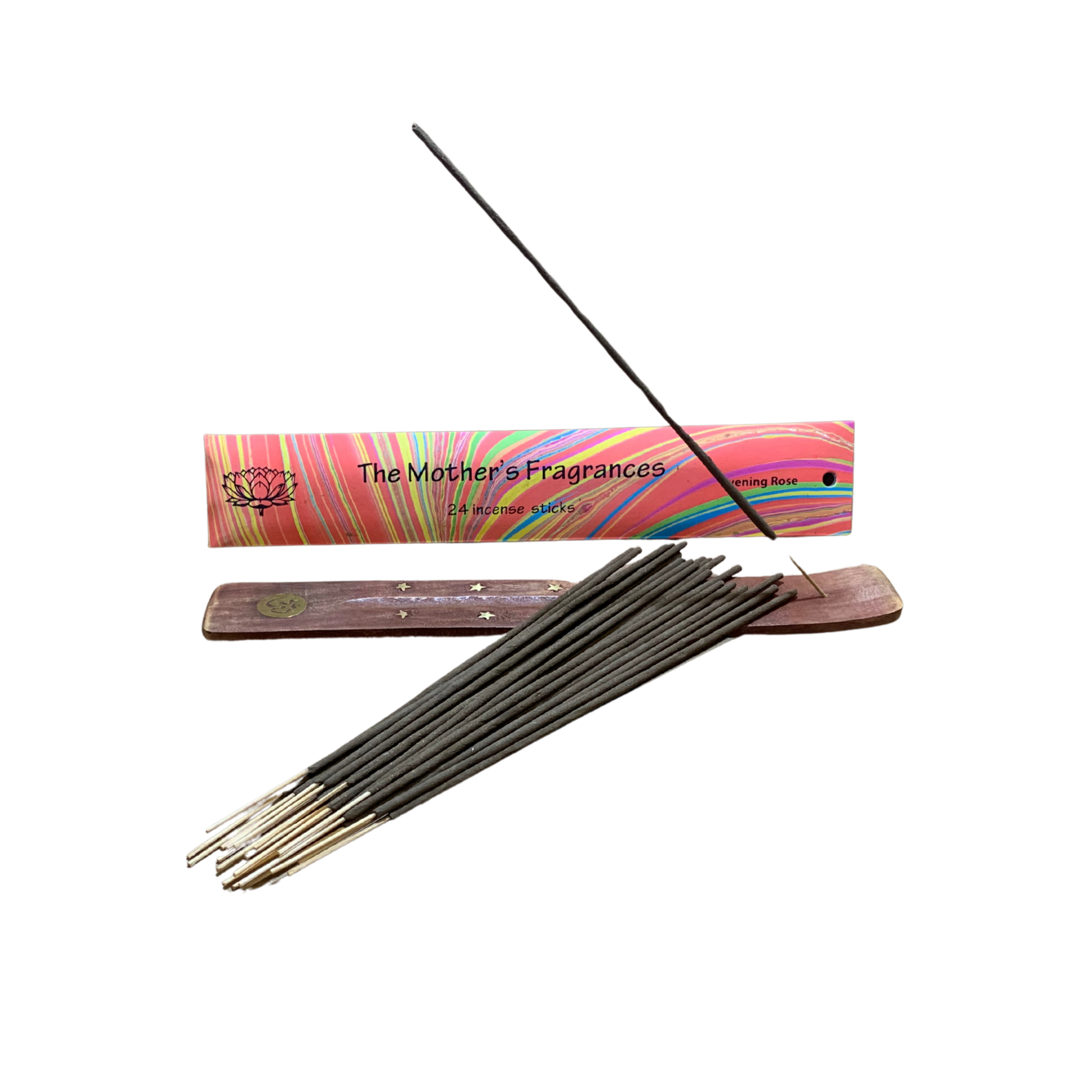 Mothers India Evening Rose Incense 24 Sticks Mother's India
