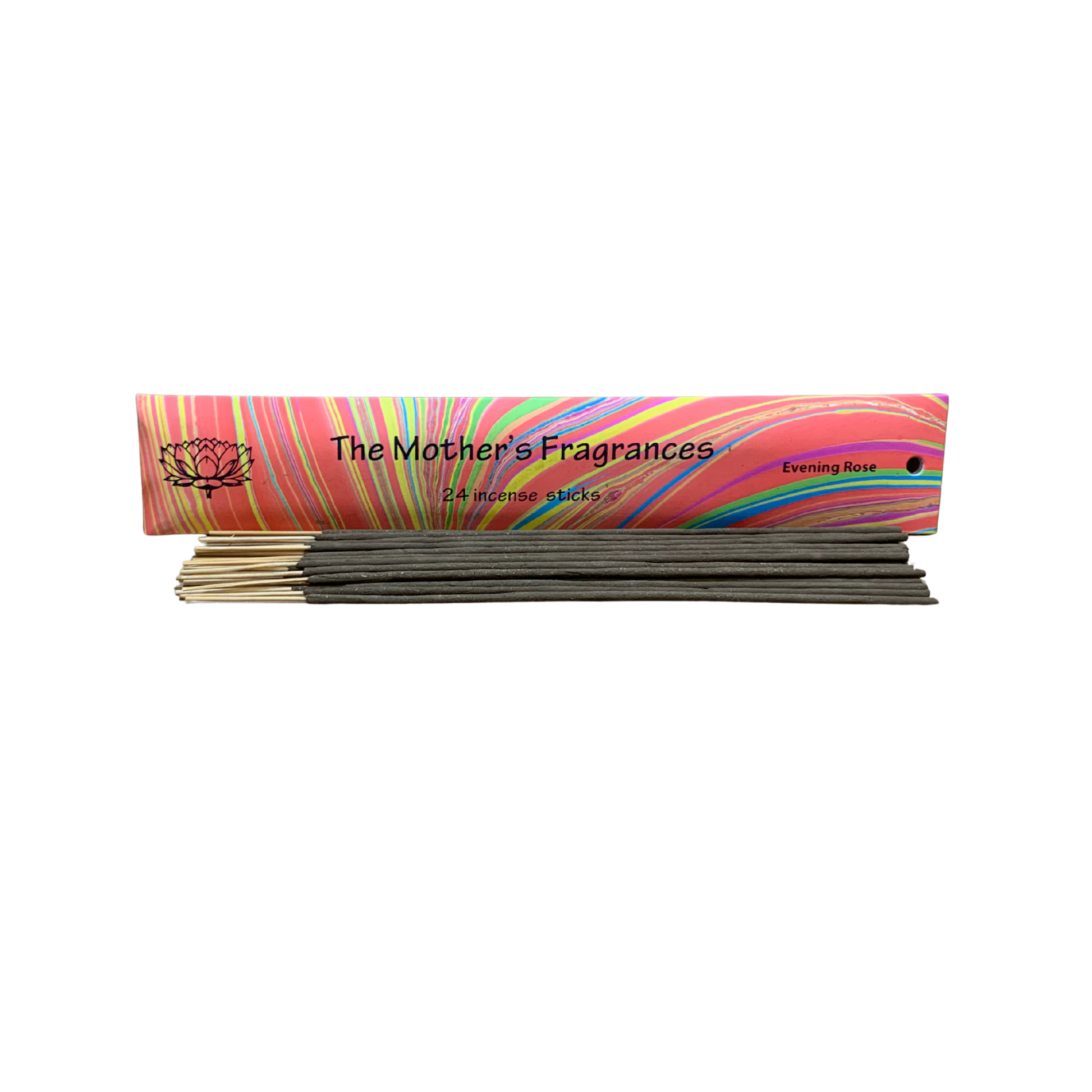Mothers India Evening Rose Incense 24 Sticks Mother's India