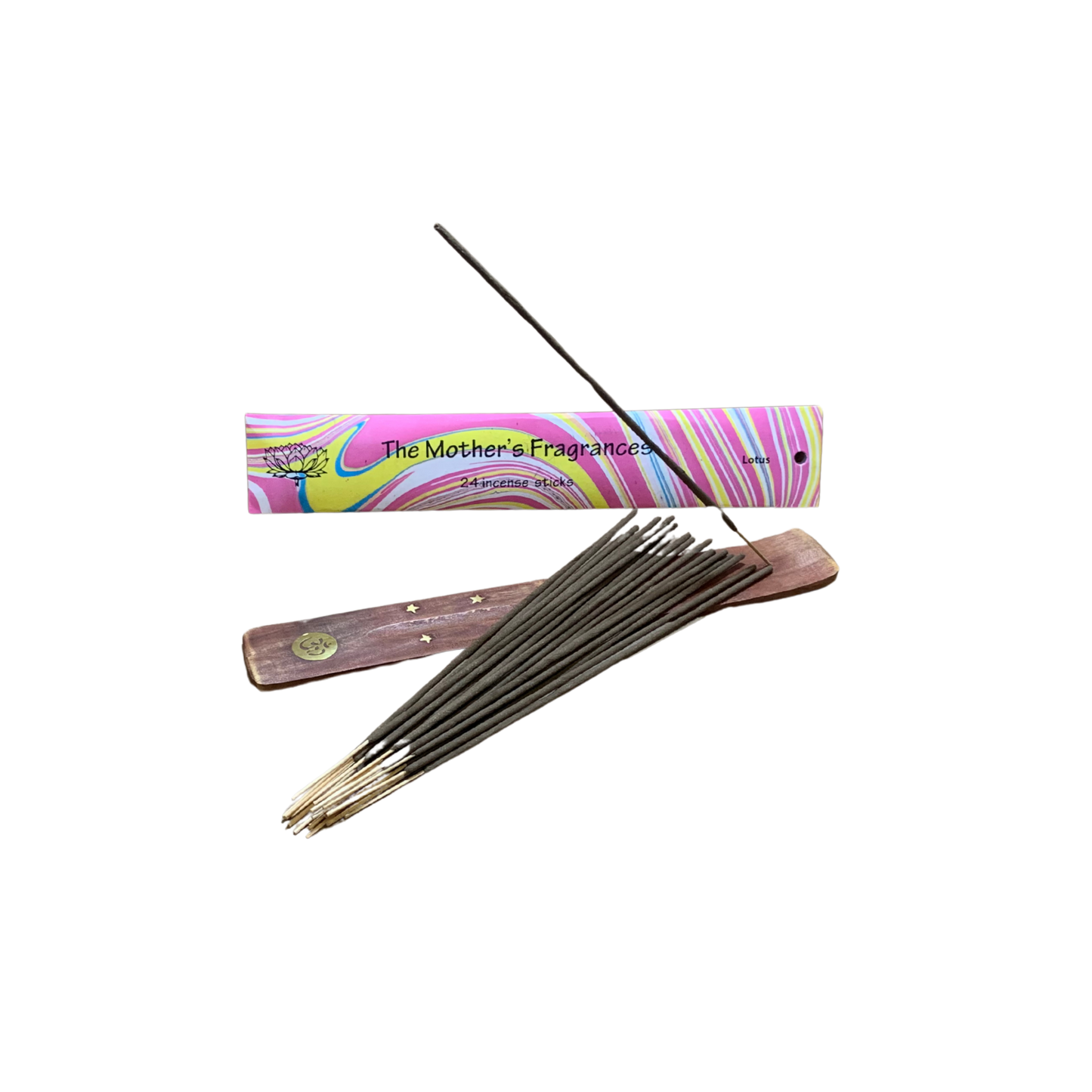 Mothers India Lotus Incense 24 Sticks Mother's India