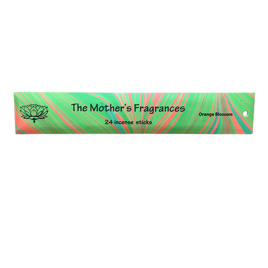 Mothers India Orange Blossom Incense 24 Sticks Mother's India