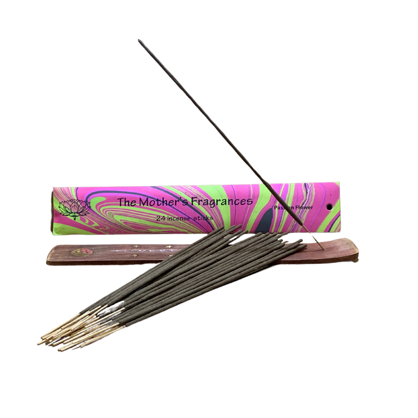 Mothers India Passion Flower Incense 24 Sticks Mother's India