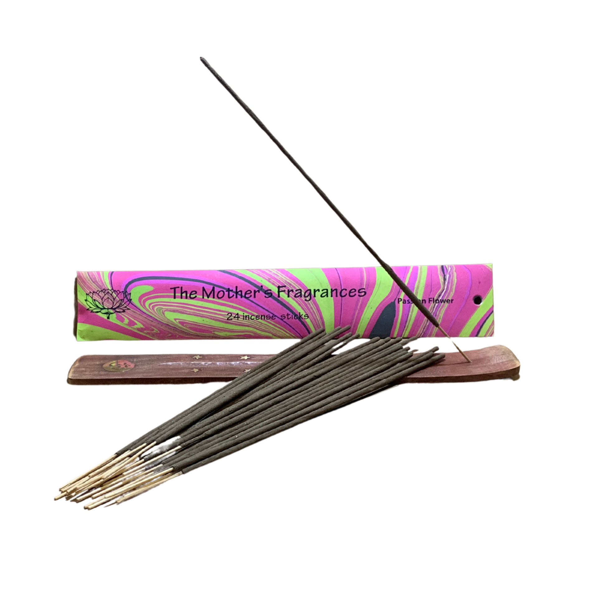 Mothers India Passion Flower Incense 24 Sticks Mother's India