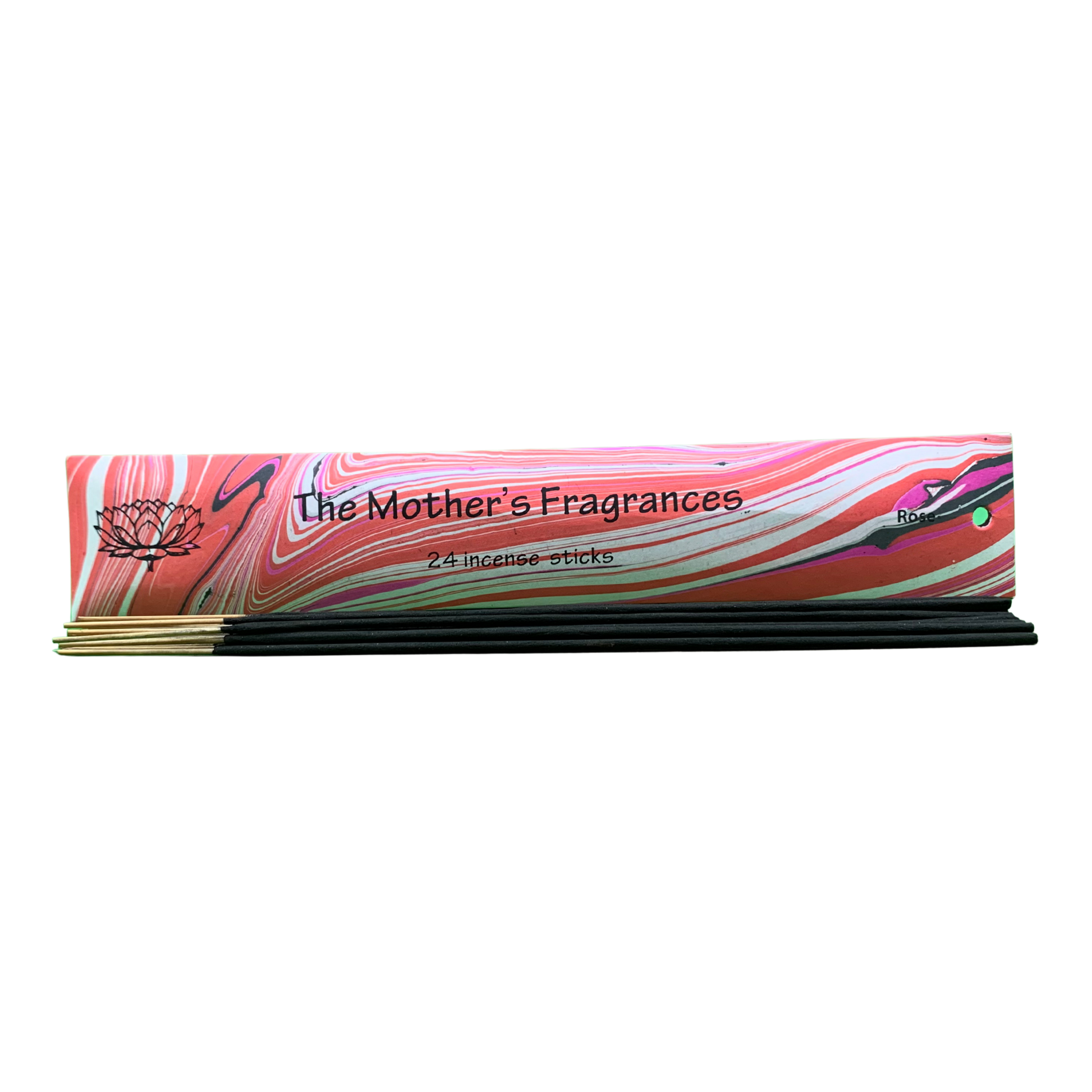 Mothers India Rose Incense 24 Sticks Mother's India