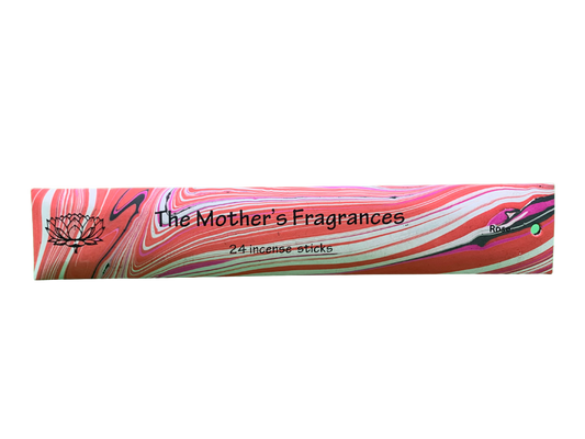 Mothers India Rose Incense 24 Sticks Mother's India