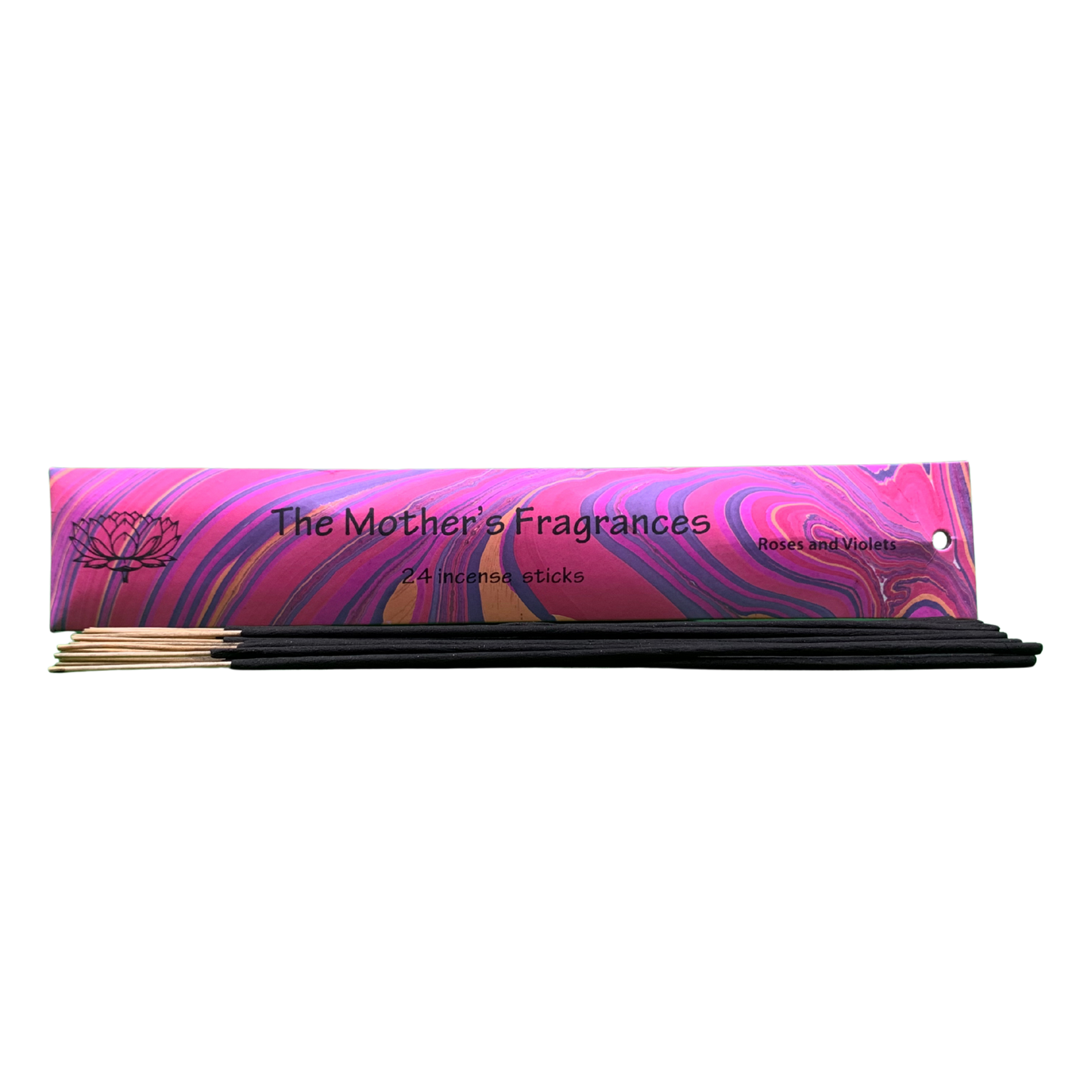 Mothers India Roses And Violets Incense 24 Sticks Mother's India
