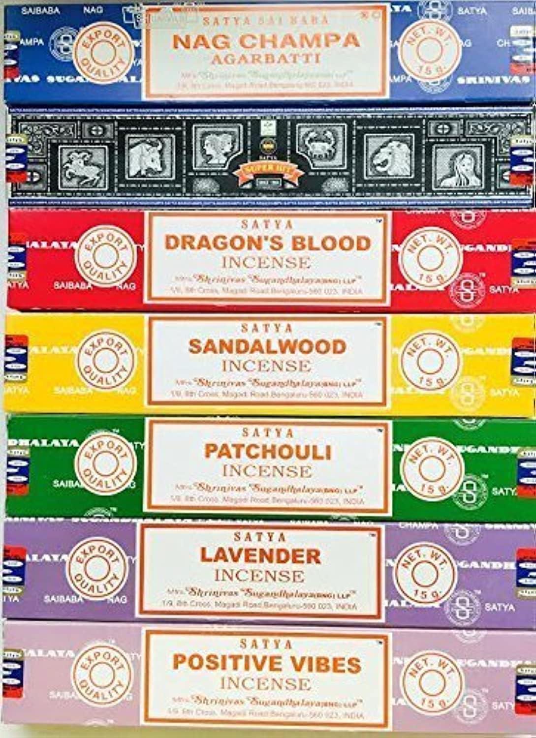 Satya Seven Moments of Calm Incense Collection – 7 Scents