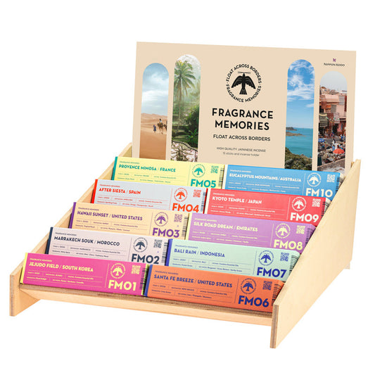 Fragrance Memories Incense Ultimate Journey Set (10)Eucalyptus Mountains - Australia, 