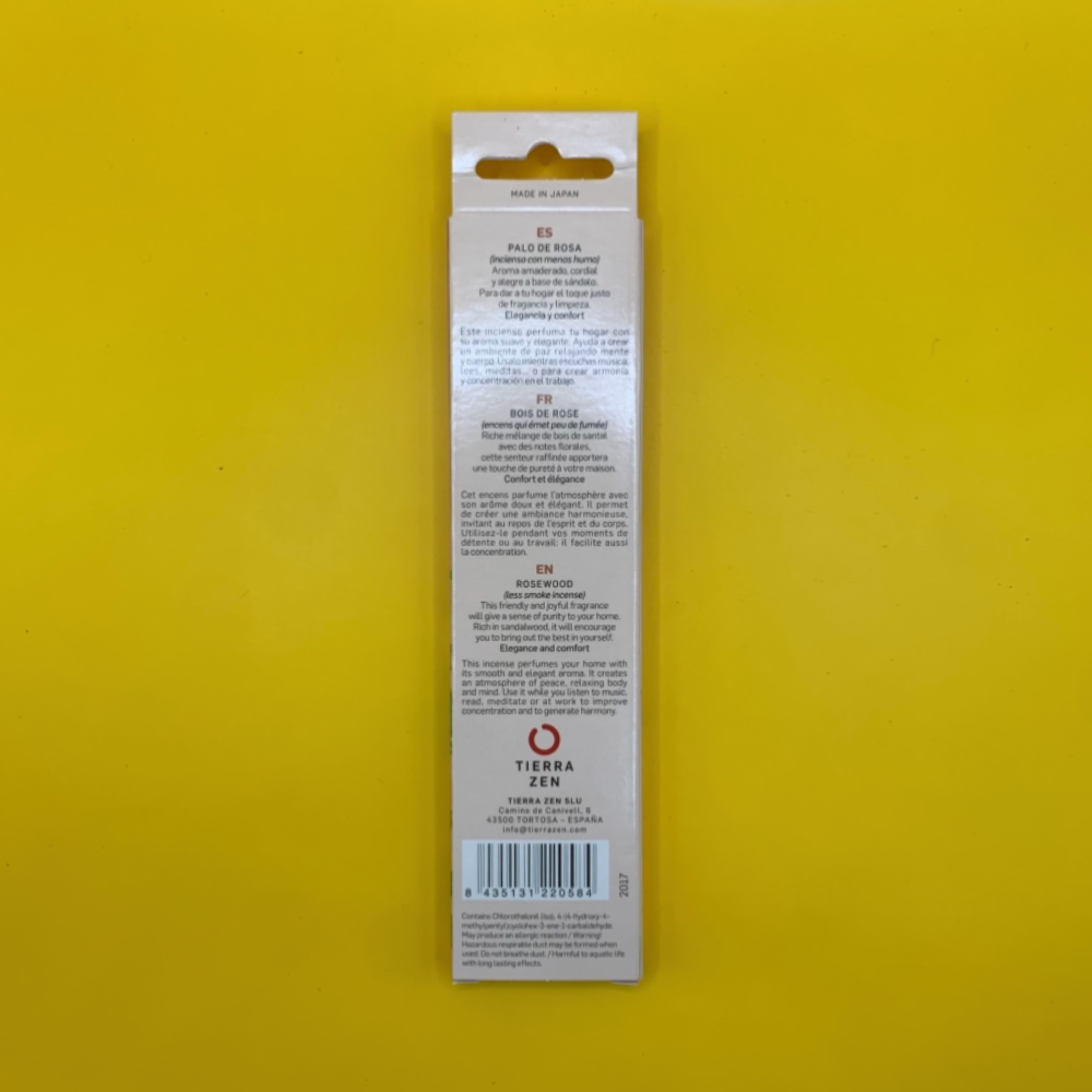 Koh Do Rosewood - Japanese Incense Sticks (20) - Warm Rosewood - Minimal Smoke