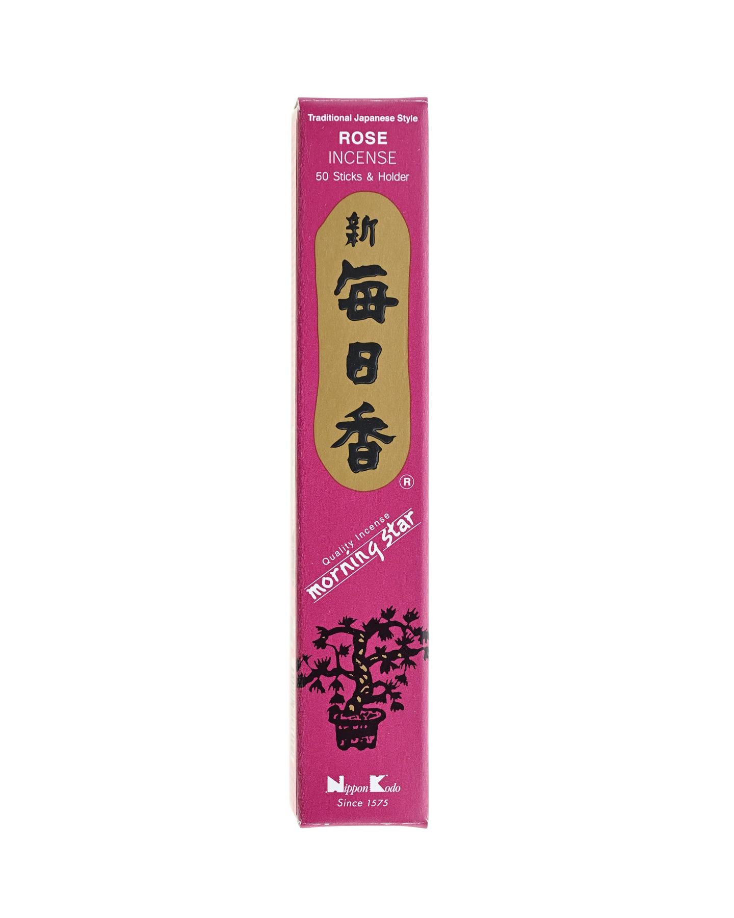 Morning Star Incense Set - 6 Scents Japanese Incense Sticks (Sage, Sandalwood, Cedarwood, Musk, Frankincense, Myrrh)