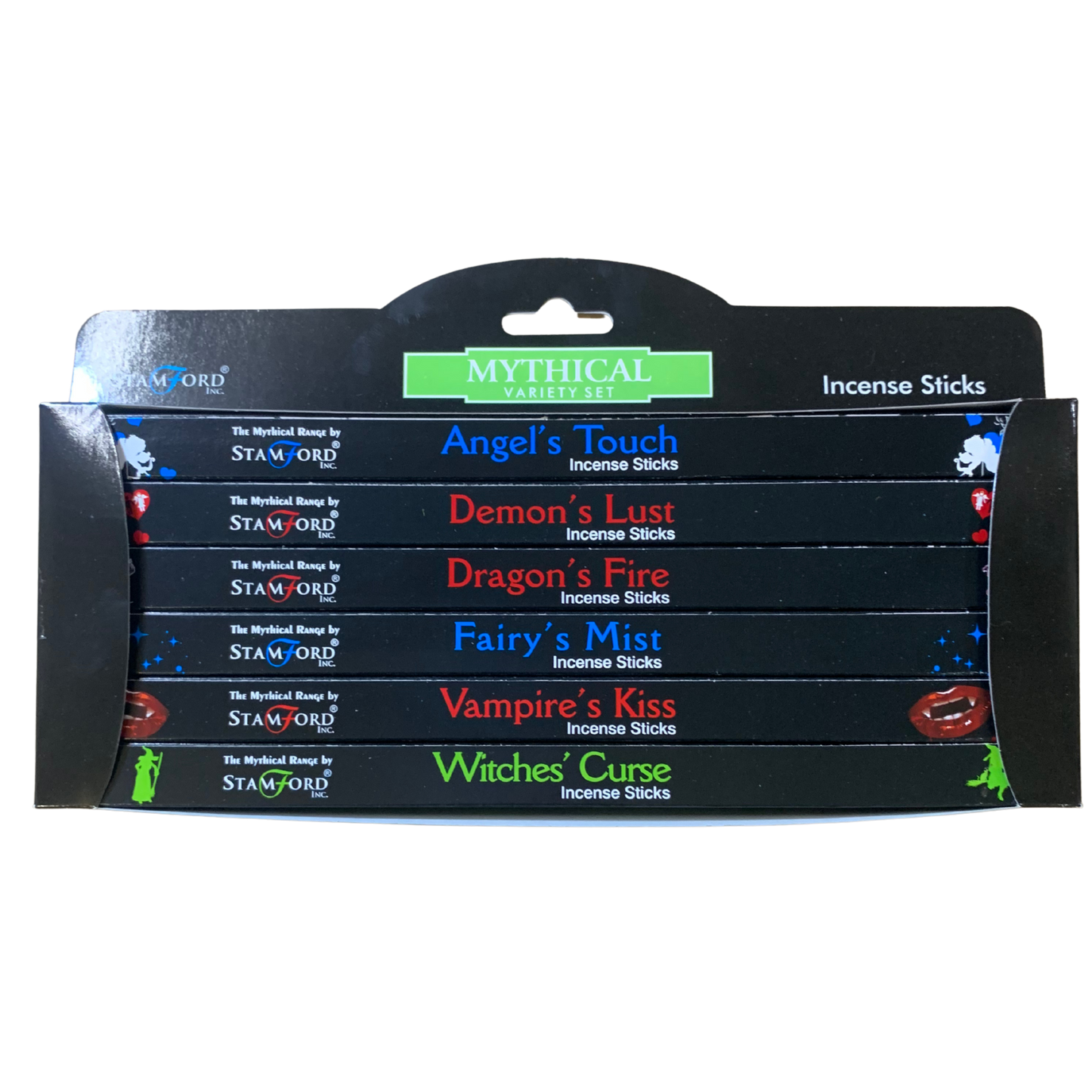 Stamford Mythical Incense Gift Pack – 6 Assorted Scents (6×8 sticks)