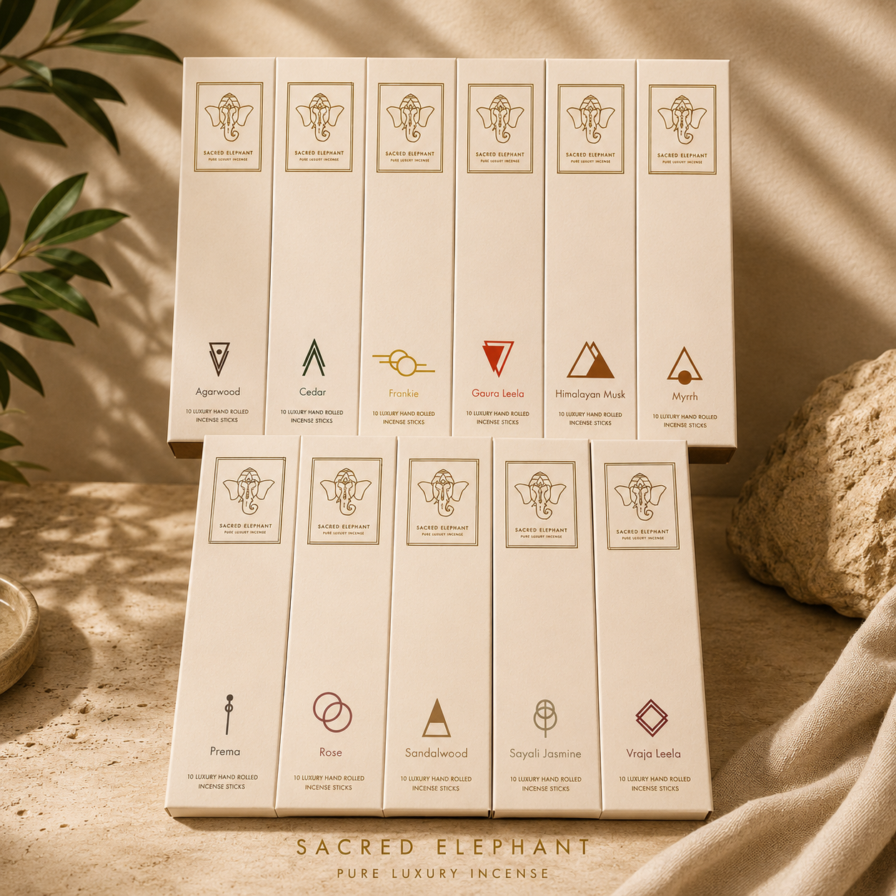 Sacred Elephant Luxury Discovery Collection Gift Set