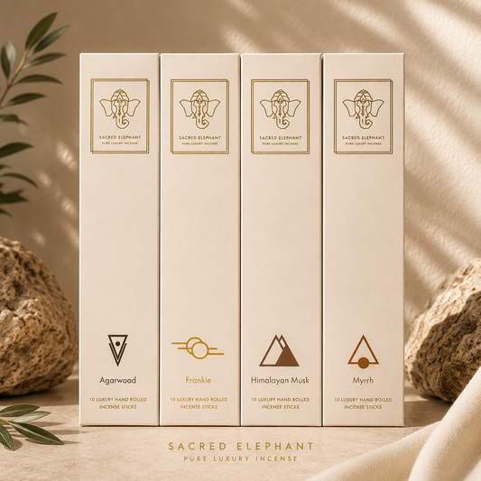Sacred Elephant Sacred Resin Collection Luxury Incense Gift Set