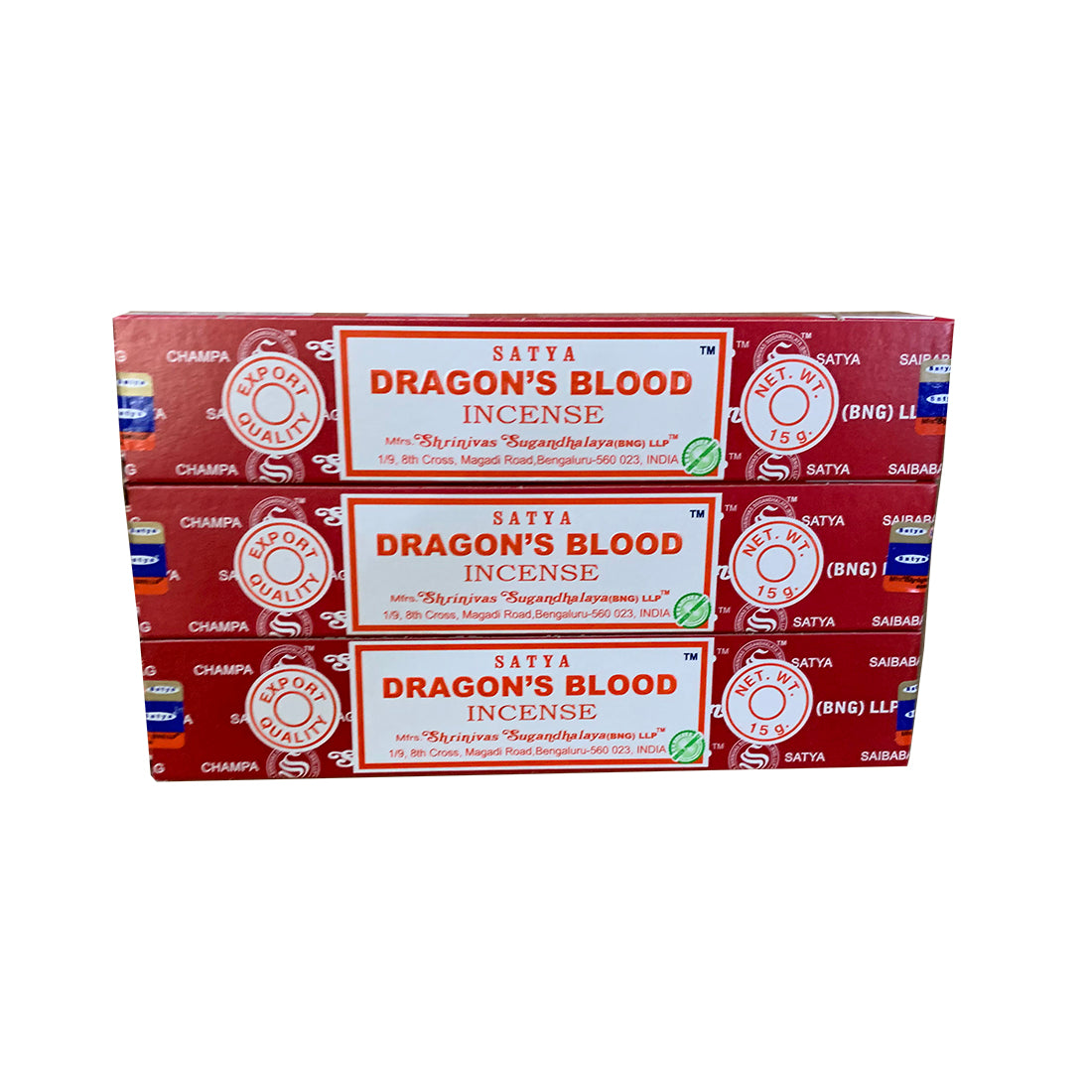 Satya Dragon’s Blood Incense Sticks – Energy Boost & Spiritual Protection