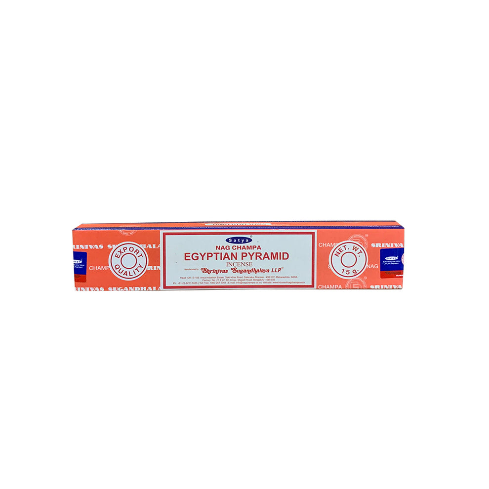 Satya Egyptian Pyramid Incense Sticks – Wisdom & Deep Meditation ...